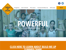 Tablet Screenshot of girlswork.org